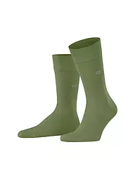 BURLINGTON | Herren Socken DUBLIN SO 40-46 anthracite mel. | olive