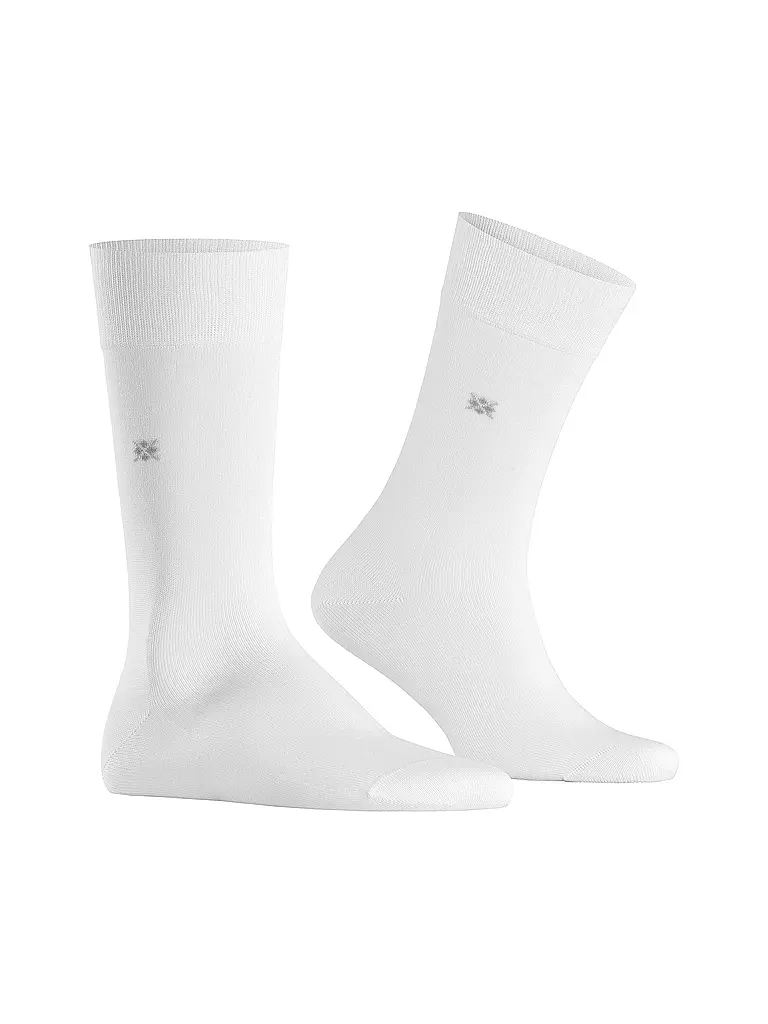 BURLINGTON | Herren Socken DUBLIN SO 40-46 white | hellblau