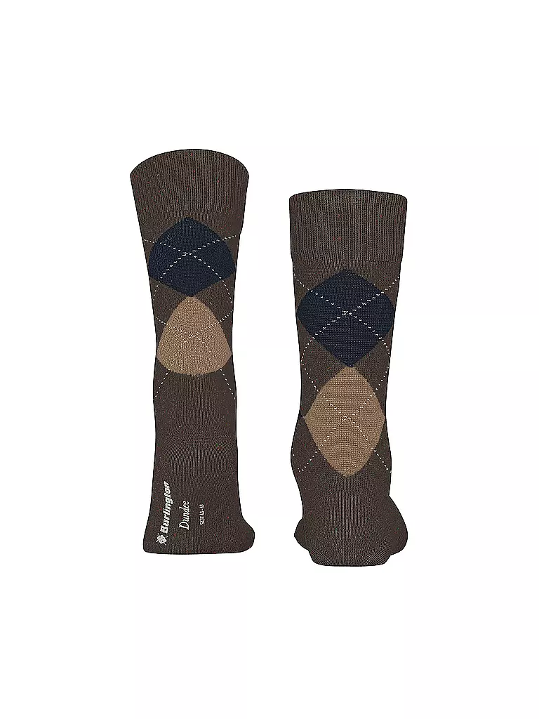 BURLINGTON | Herren Socken DUNDEE 40-46 buckeye mel | dunkelrot