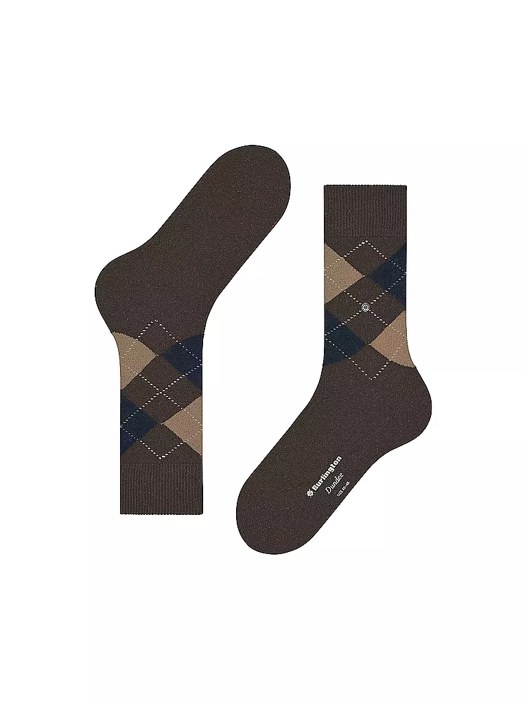 BURLINGTON | Herren Socken DUNDEE 40-46 buckeye mel | dunkelrot