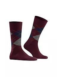 BURLINGTON | Herren Socken EDINBURGH 40-46 caramel | dunkelrot