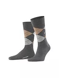 BURLINGTON | Herren Socken EDINBURGH 40-46 caramel | grau