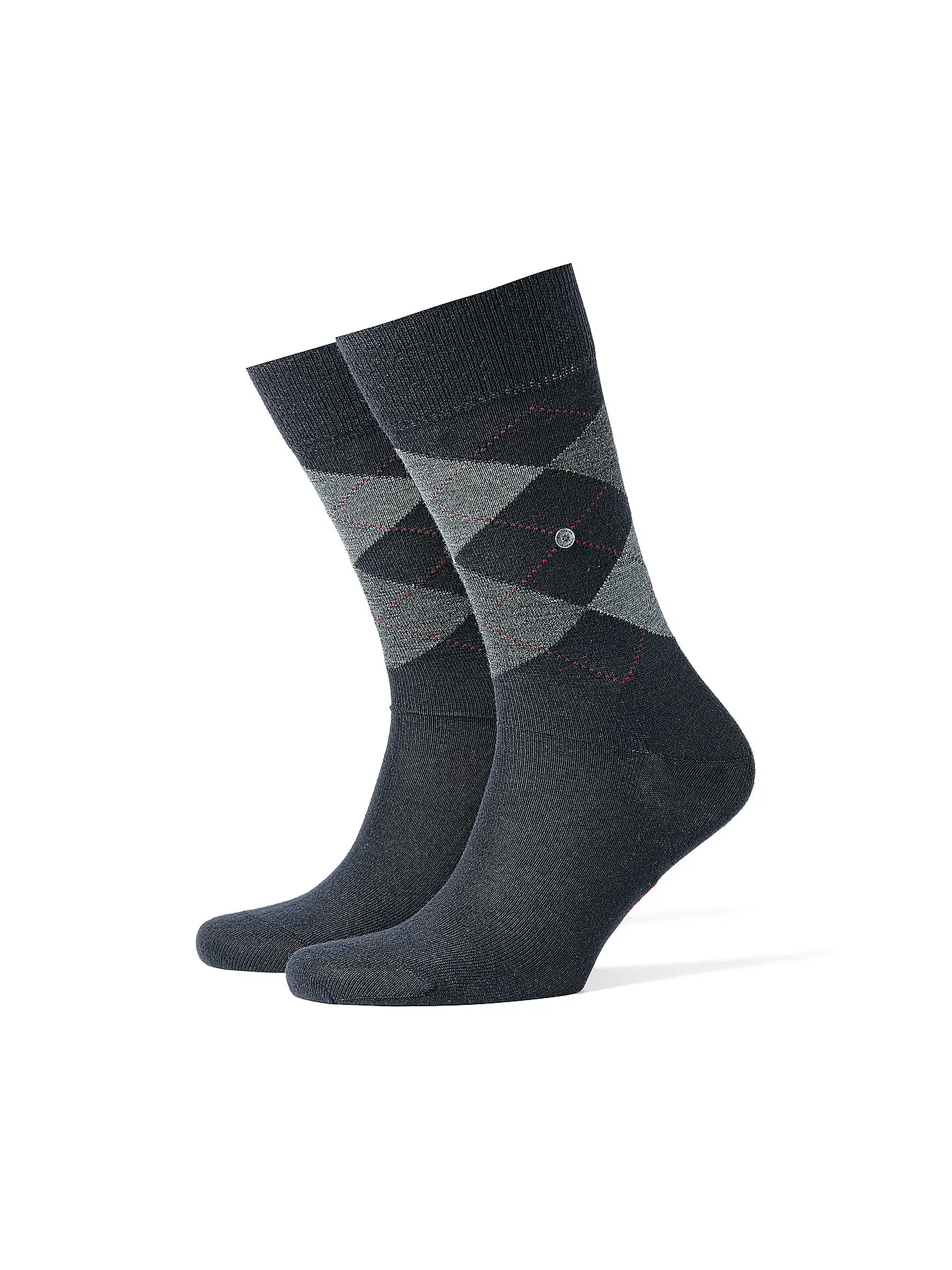BURLINGTON | Herren Socken EDINBURGH 40-46 schwarz | dunkelblau