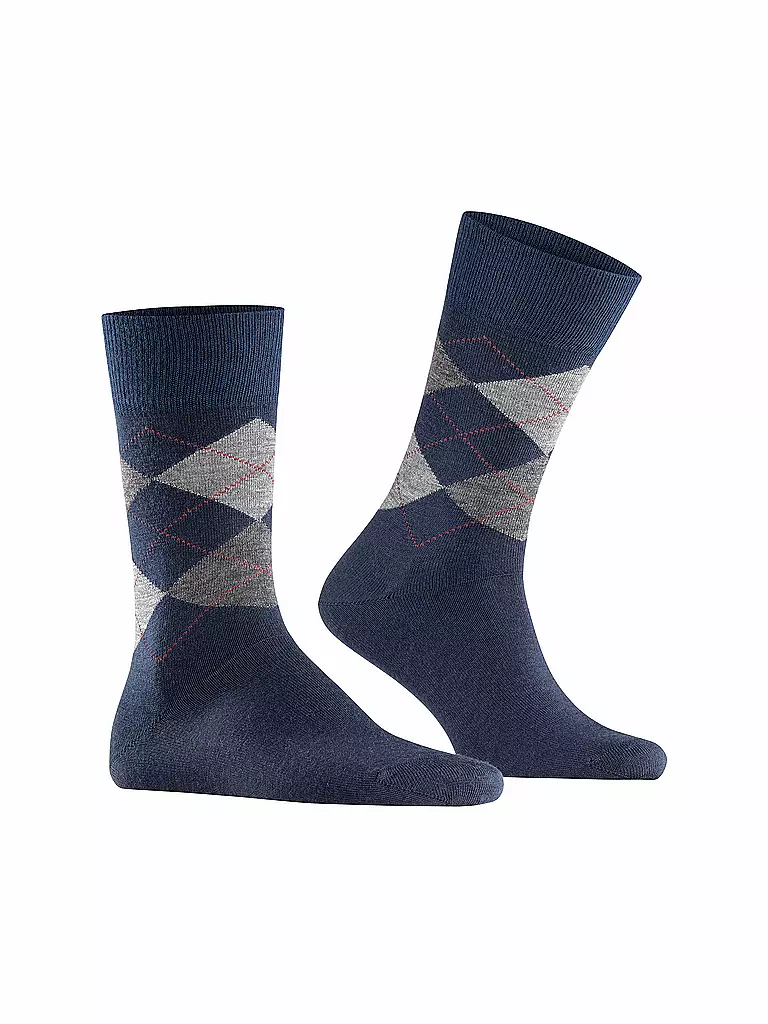 BURLINGTON | Herren Socken EDINBURGH 40-46 dark navy | olive