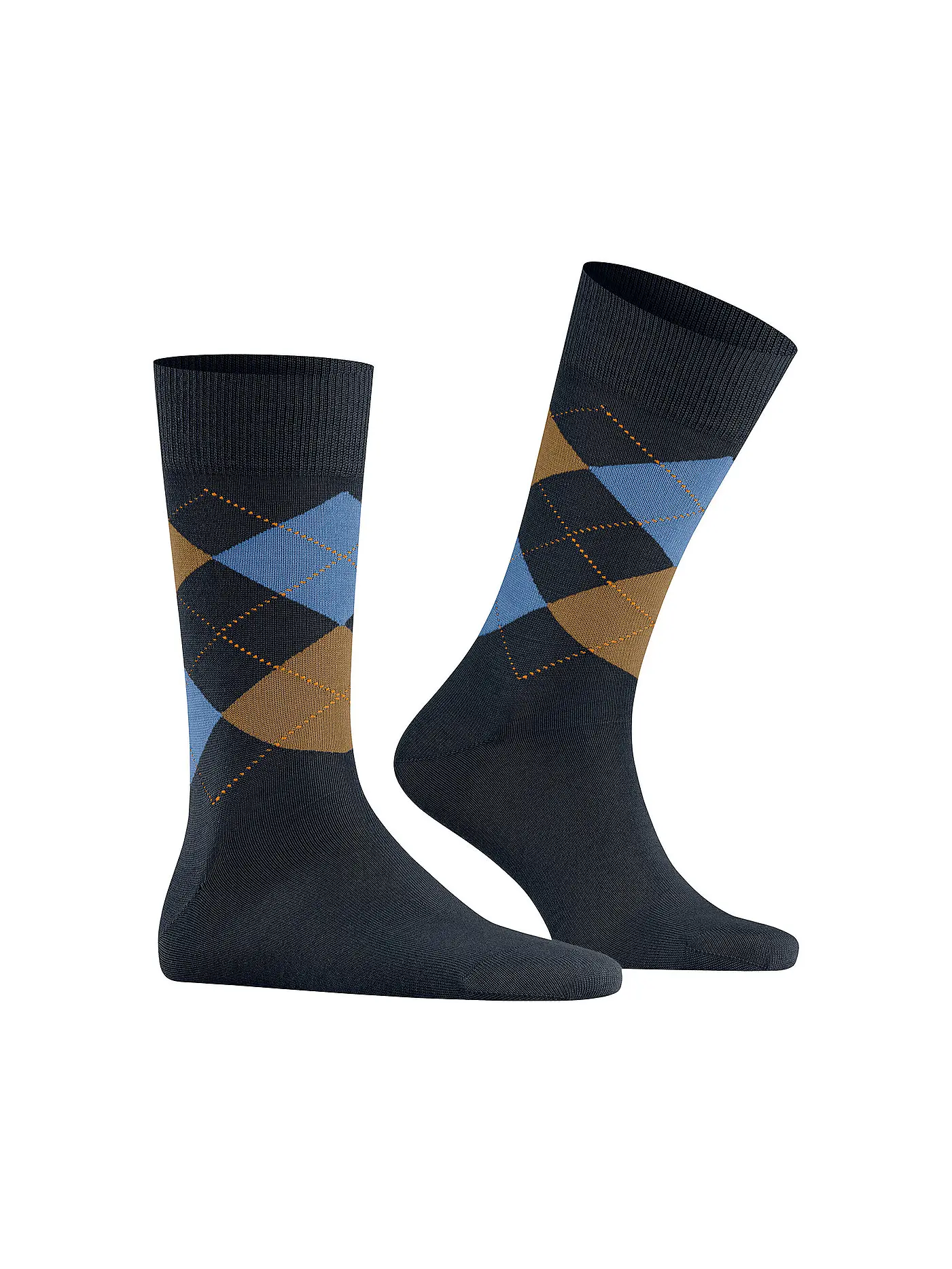 BURLINGTON | Herren Socken EDINBURGH 40-46 marine | dunkelblau