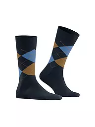 BURLINGTON | Herren Socken EDINBURGH 40-46 caramel | dunkelblau