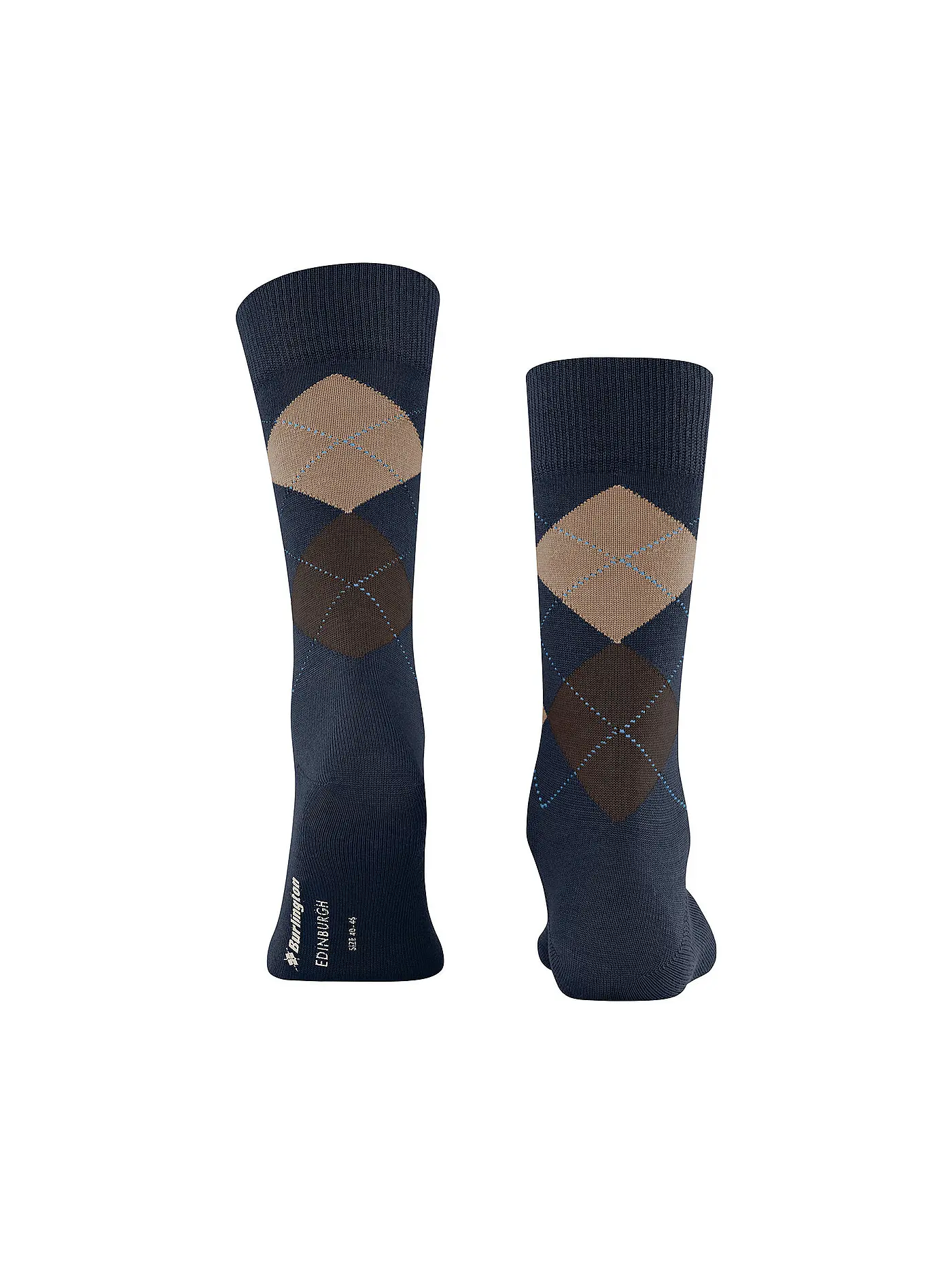 BURLINGTON | Herren Socken EDINBURGH 40-46 marine | dunkelblau
