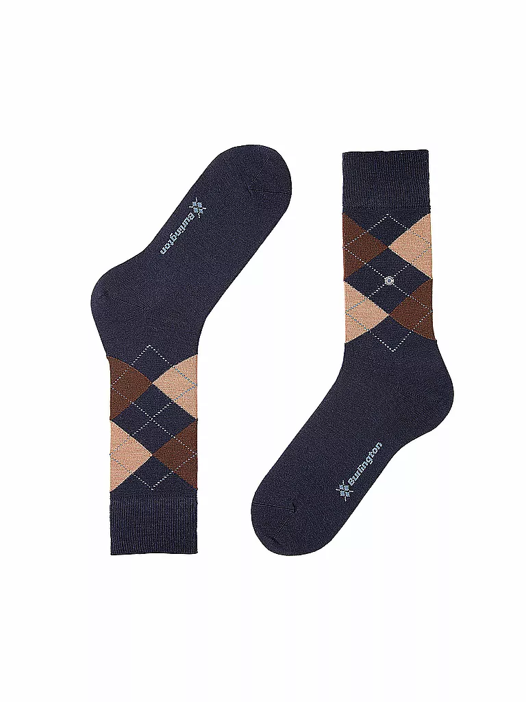 BURLINGTON | Herren Socken EDINBURGH 40-46 navy | blau