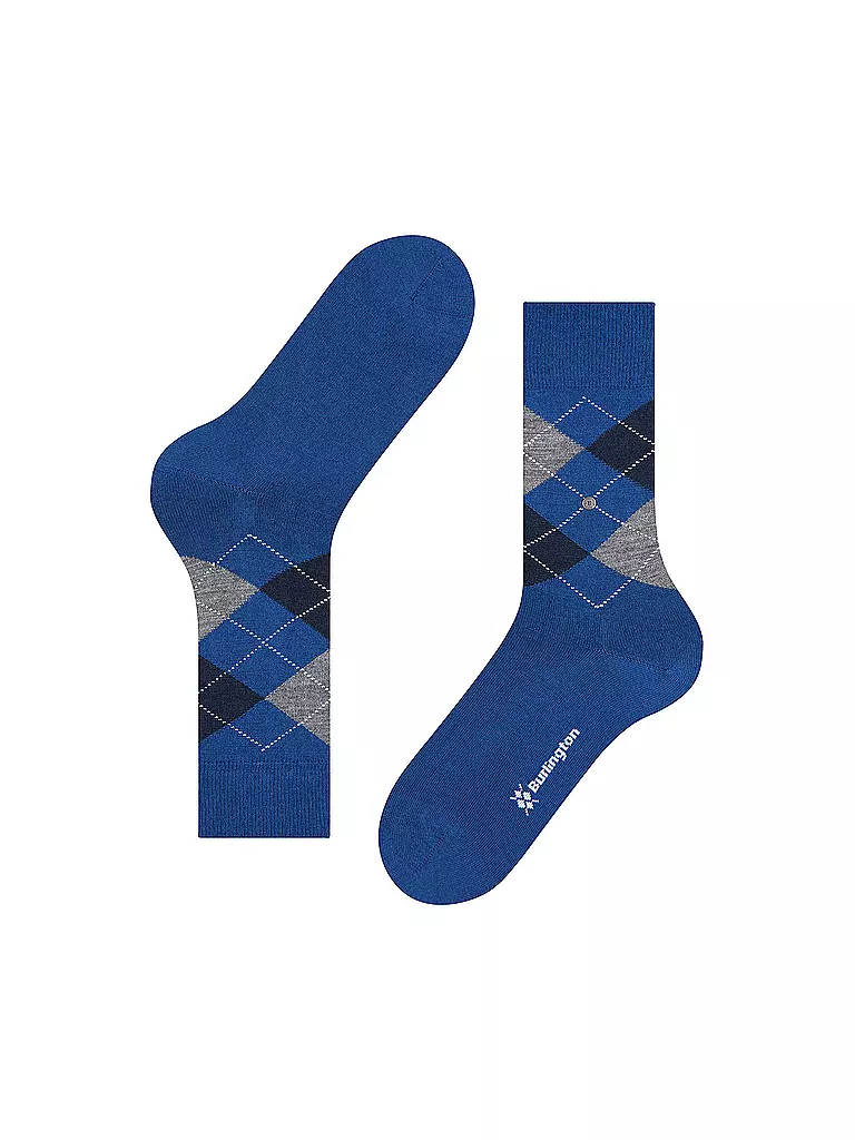 BURLINGTON | Herren Socken EDINBURGH 40-46 royal blue | olive