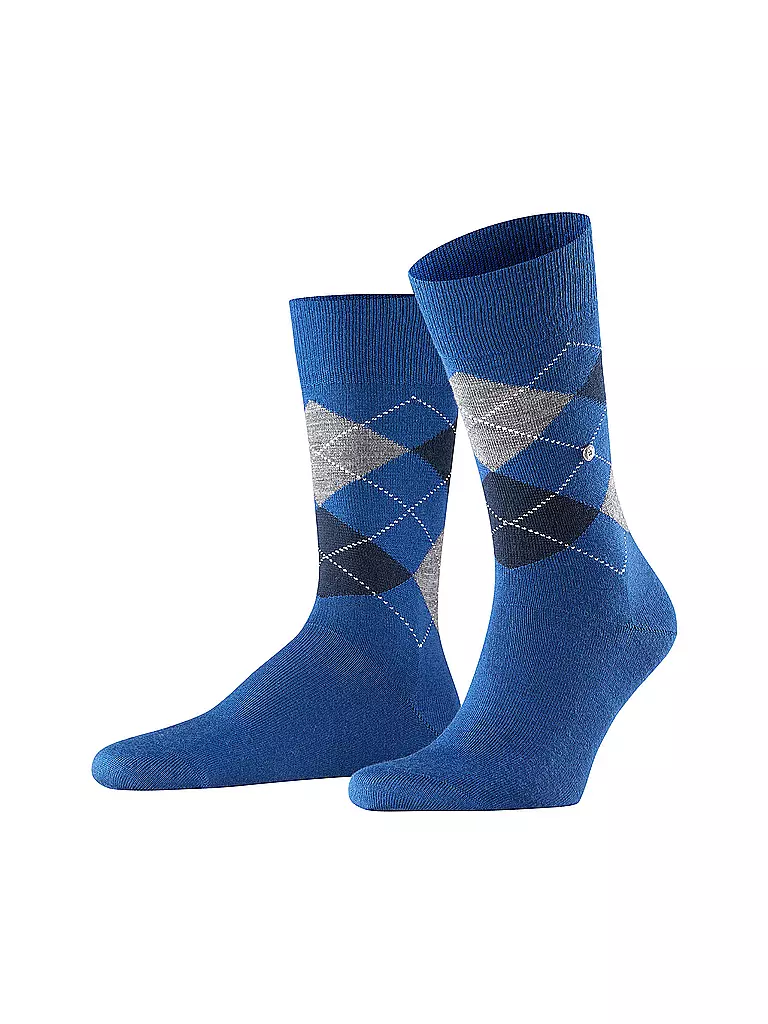 BURLINGTON | Herren Socken EDINBURGH 40-46 royal blue | blau