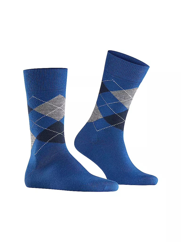 BURLINGTON | Herren Socken EDINBURGH 40-46 royal blue | olive