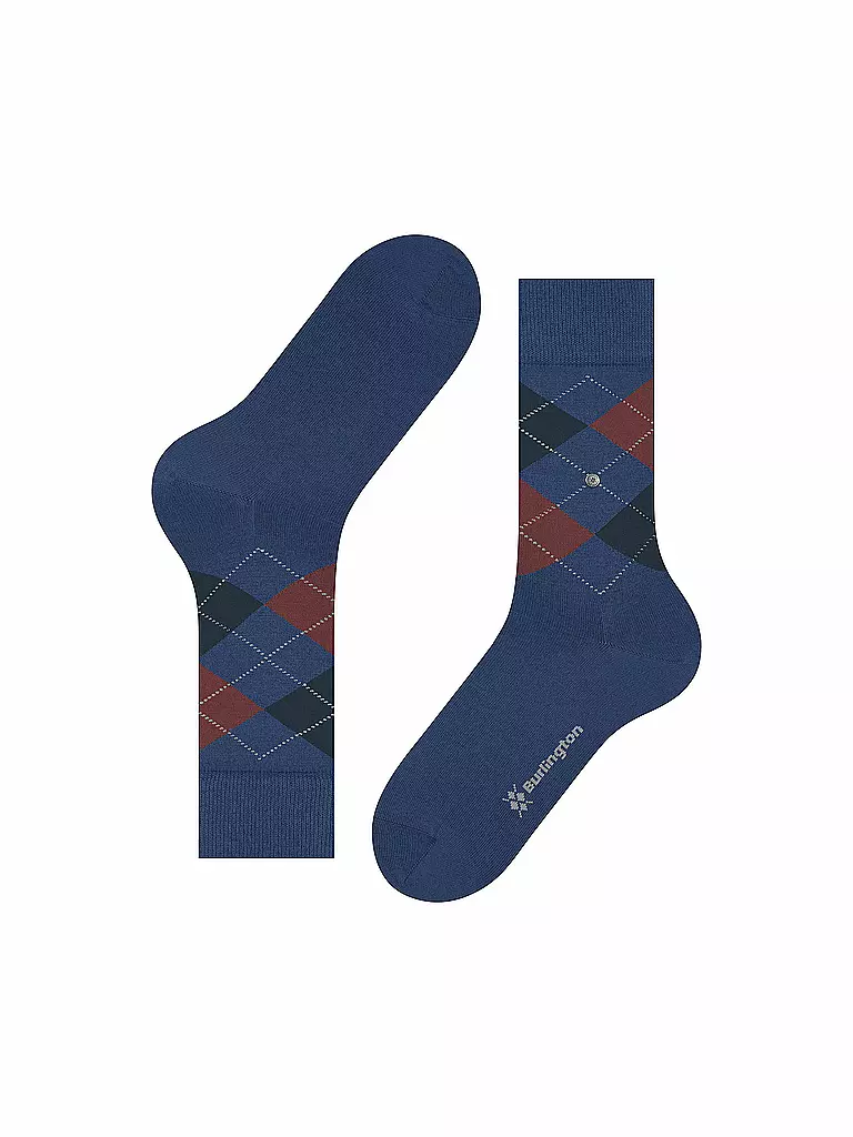 BURLINGTON | Herren Socken EDINBURGH 40-46 saphire | blau