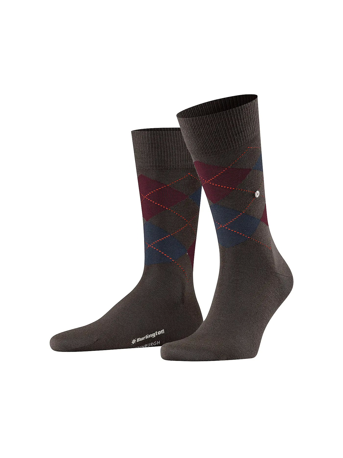 BURLINGTON | Herren Socken EDINBURGH 40-46 marine | braun
