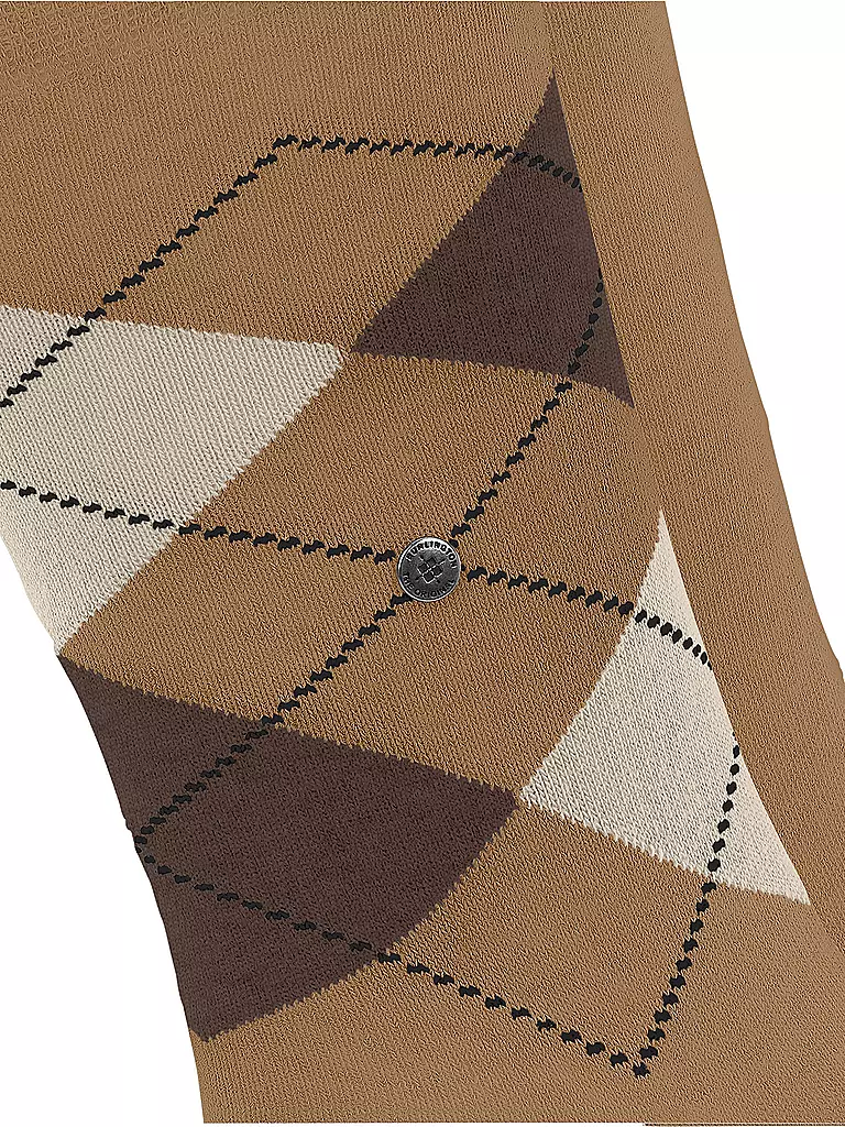 BURLINGTON | Herren Socken EVERYDAY 2-er Pkg. 40-46 brown sugar | blau