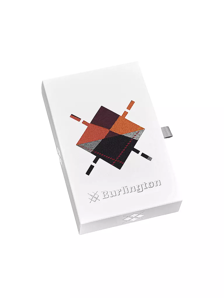 BURLINGTON | Herren Socken Geschenkebox 2er Pkg 40-46 sortiment | dunkelrot