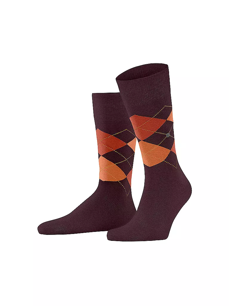 BURLINGTON | Herren Socken Geschenkebox 2er Pkg 40-46 sortiment | dunkelrot