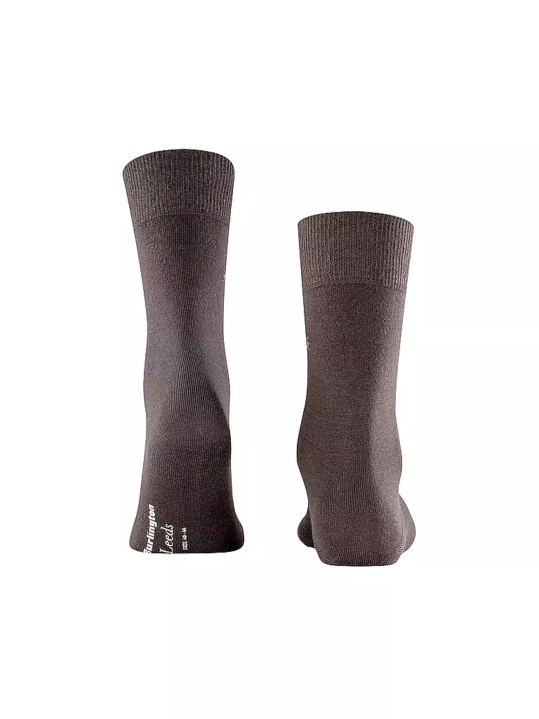 BURLINGTON | Herren Socken LEEDS 40-46 d.braun | braun