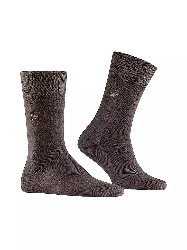 BURLINGTON | Herren Socken LEEDS 40-46 d.braun | schwarz