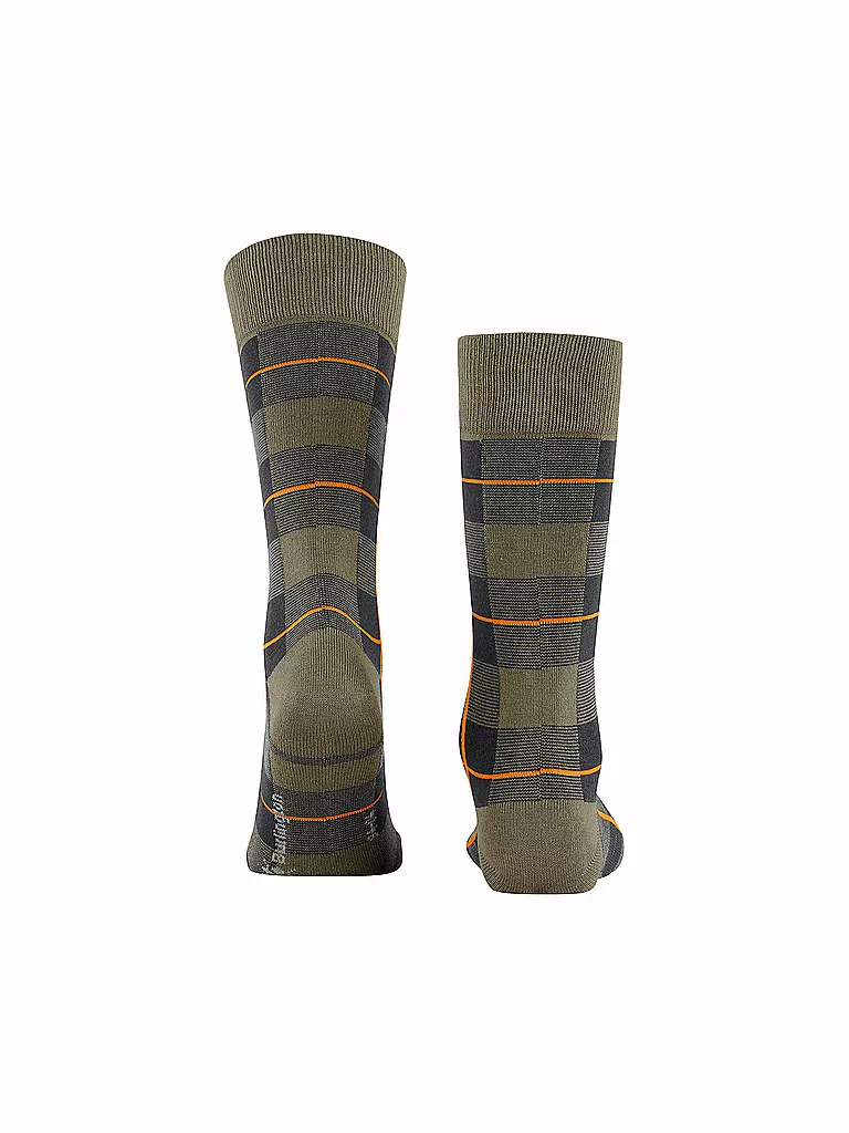 BURLINGTON | Herren Socken LODGE 40-46 shire green | olive