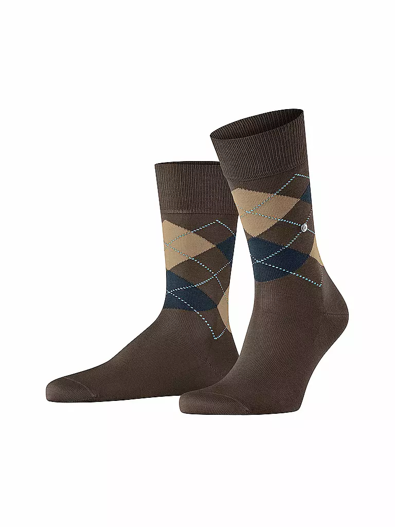 BURLINGTON | Herren Socken MANCHESTER 40-46 chocolate | braun