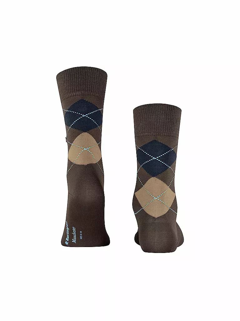 BURLINGTON | Herren Socken MANCHESTER 40-46 chocolate | braun