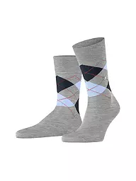 BURLINGTON | Herren Socken MANCHESTER 40-46 nblue / pacific | hellgrau