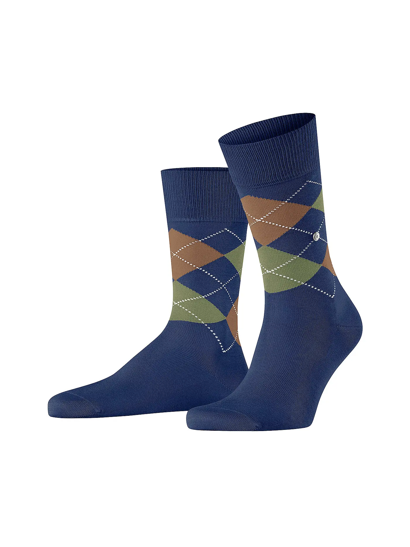 BURLINGTON | Herren Socken 40-46 MANCHESTER black | blau