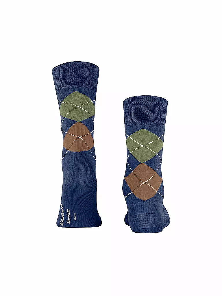 BURLINGTON | Herren Socken MANCHESTER 40-46 nblue / pacific | blau