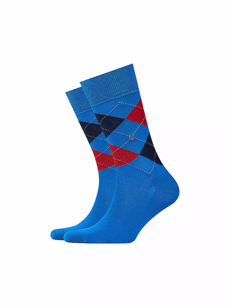 BURLINGTON | Herren Socken MANCHESTER 40-46 prussian blue | blau