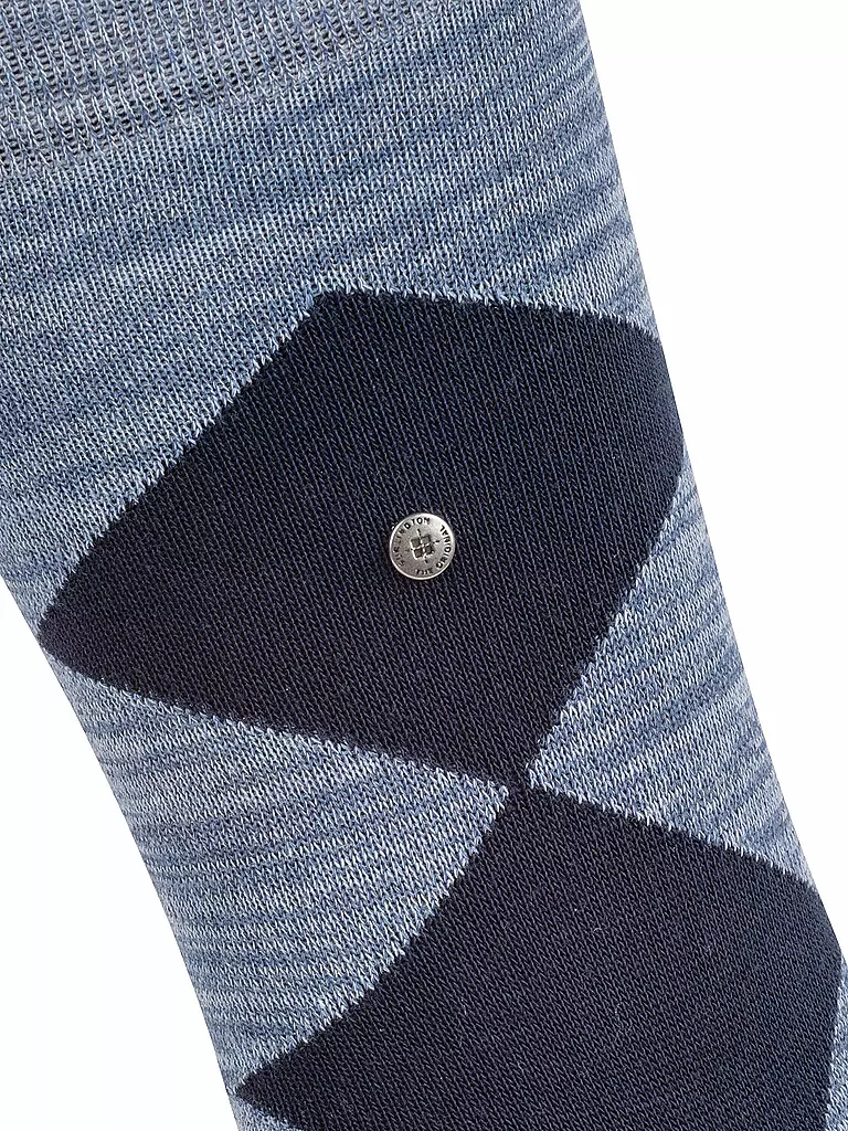 BURLINGTON | Herren Socken MULITICOLOUR CLYDE 40-46 light jeans | blau