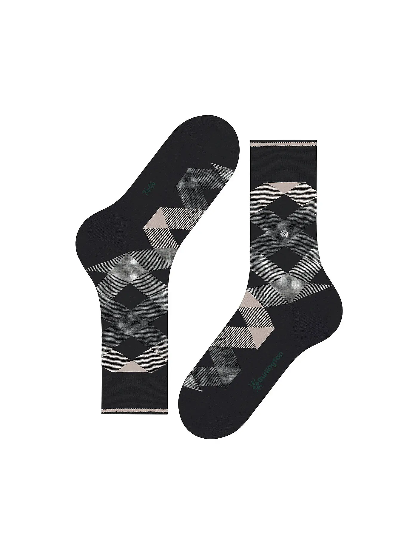 BURLINGTON | Herren Socken NEWCASTLE black | schwarz