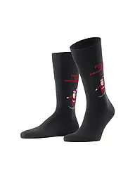 BURLINGTON | Herren Socken SNOWBOARDING SANTA 40-46 black | Schwarz