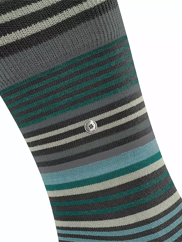 BURLINGTON | Herren Socken STRIPE 40-46 black | olive