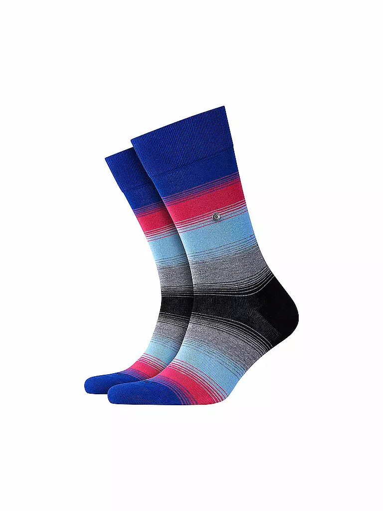 BURLINGTON | Herren-Socken "Ombre Stripe" 40-46  | blau
