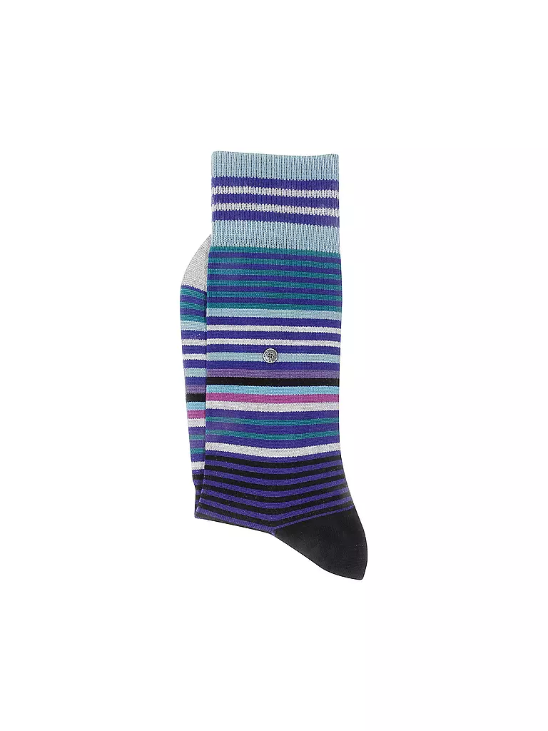 BURLINGTON | Herren-Socken "Stripe" 21057 (Royal) | blau