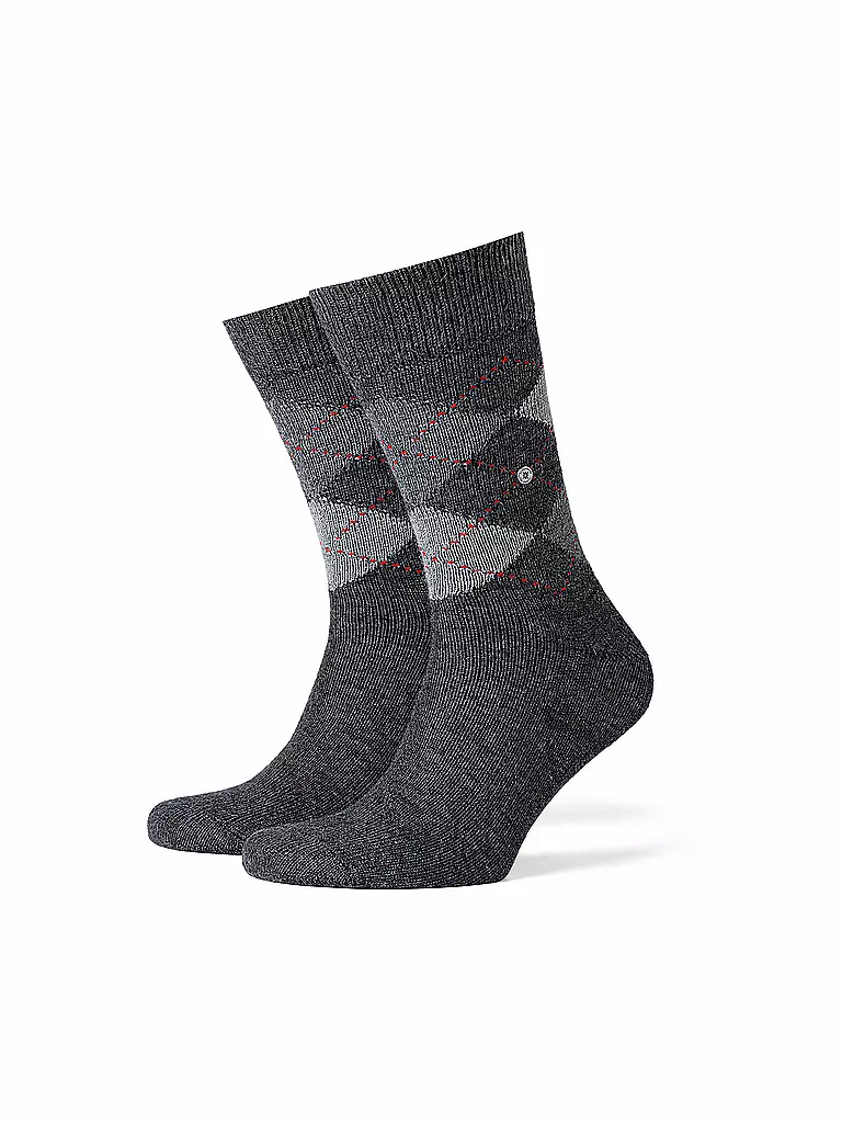 BURLINGTON | Herrensocken Preston 40-46 | grau