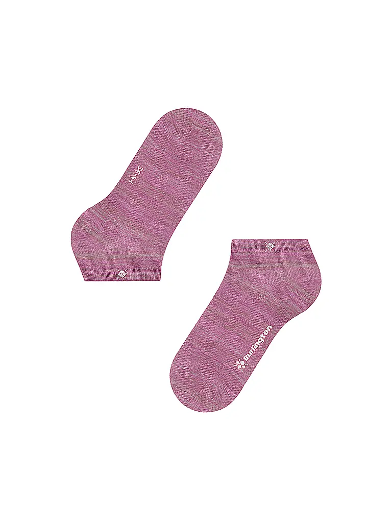 BURLINGTON | Sneaker Socken 36-41 SOHO VIBES peony | pink