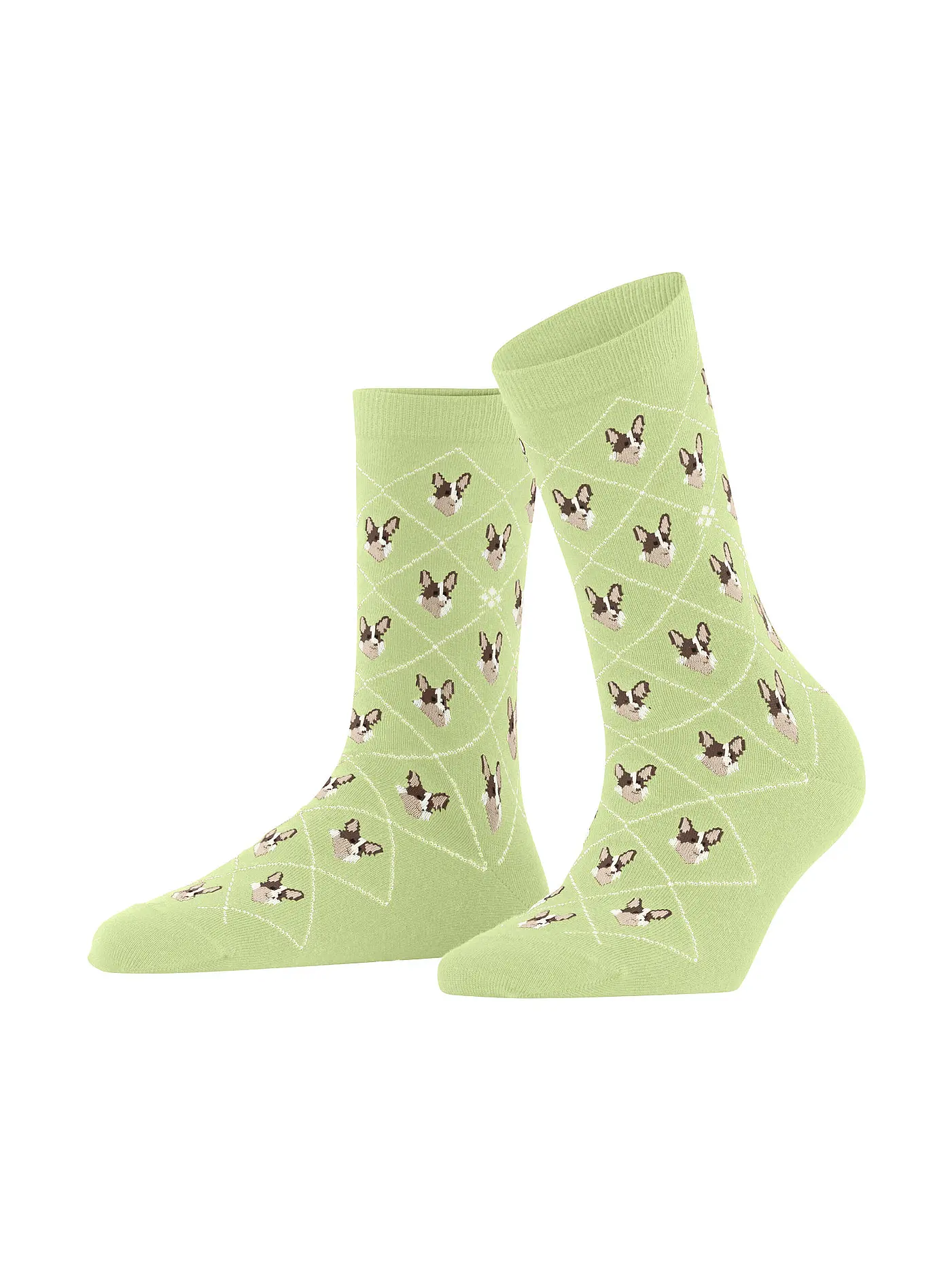 BURLINGTON | Socken Gr 36-41 lemon | hellgrün