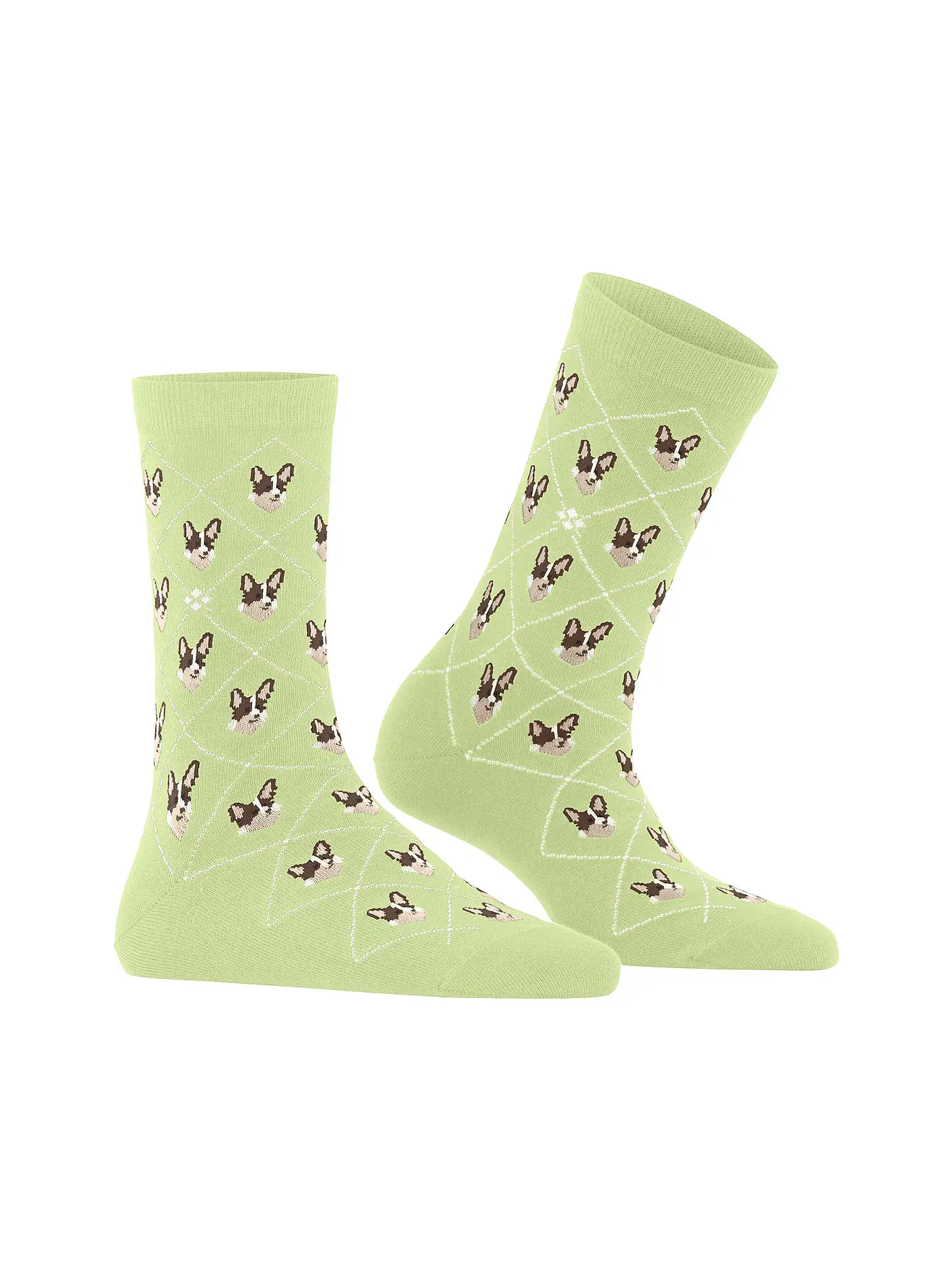 BURLINGTON | Socken Gr 36-41 lemon | hellgrün