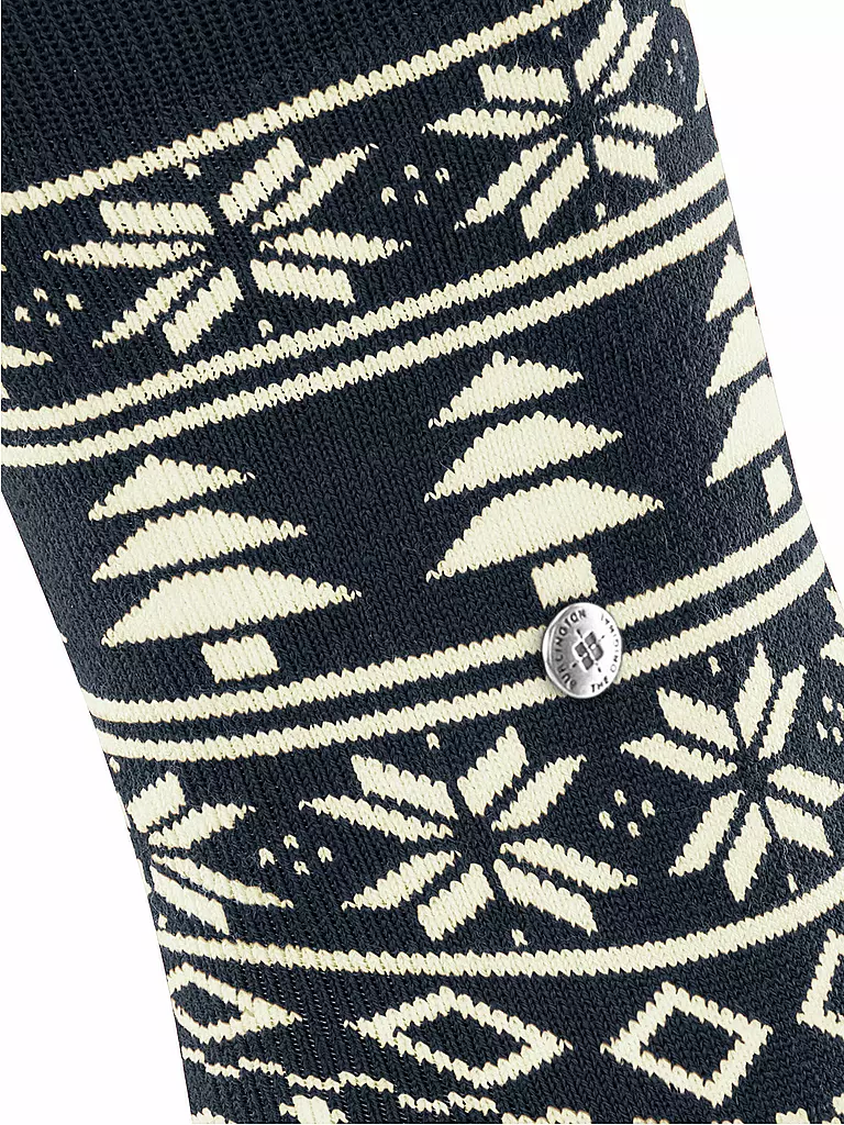 BURLINGTON | Socken X-Mas Fair Isle 40-46 | blau