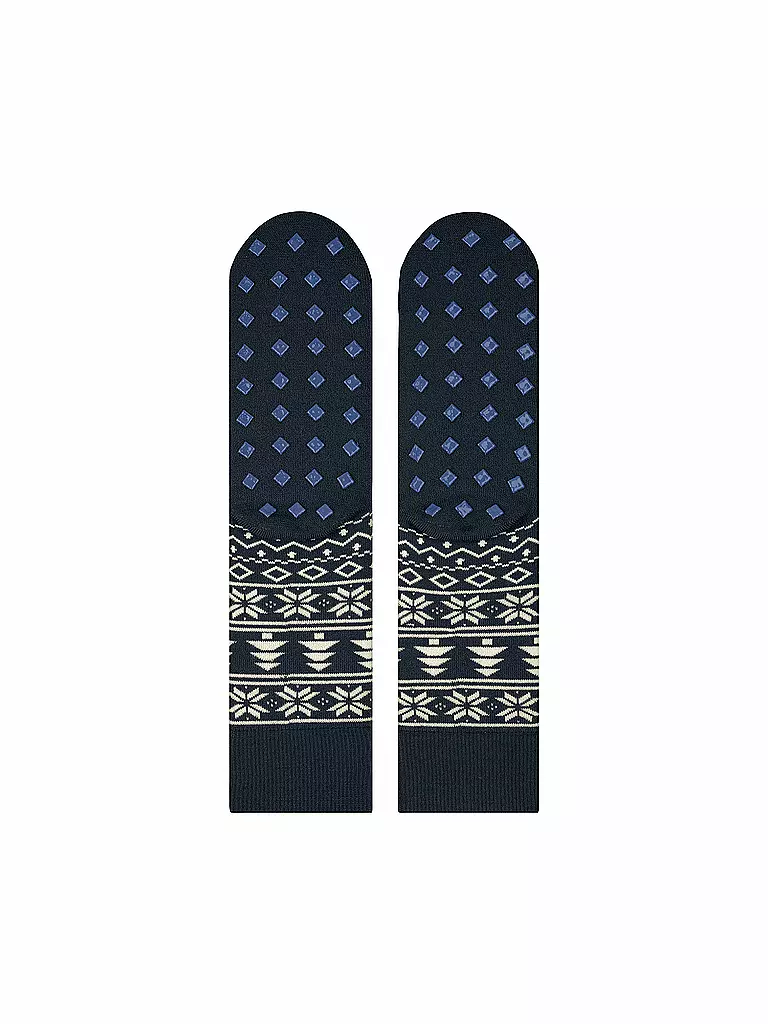 BURLINGTON | Socken X-Mas Fair Isle 40-46 | blau