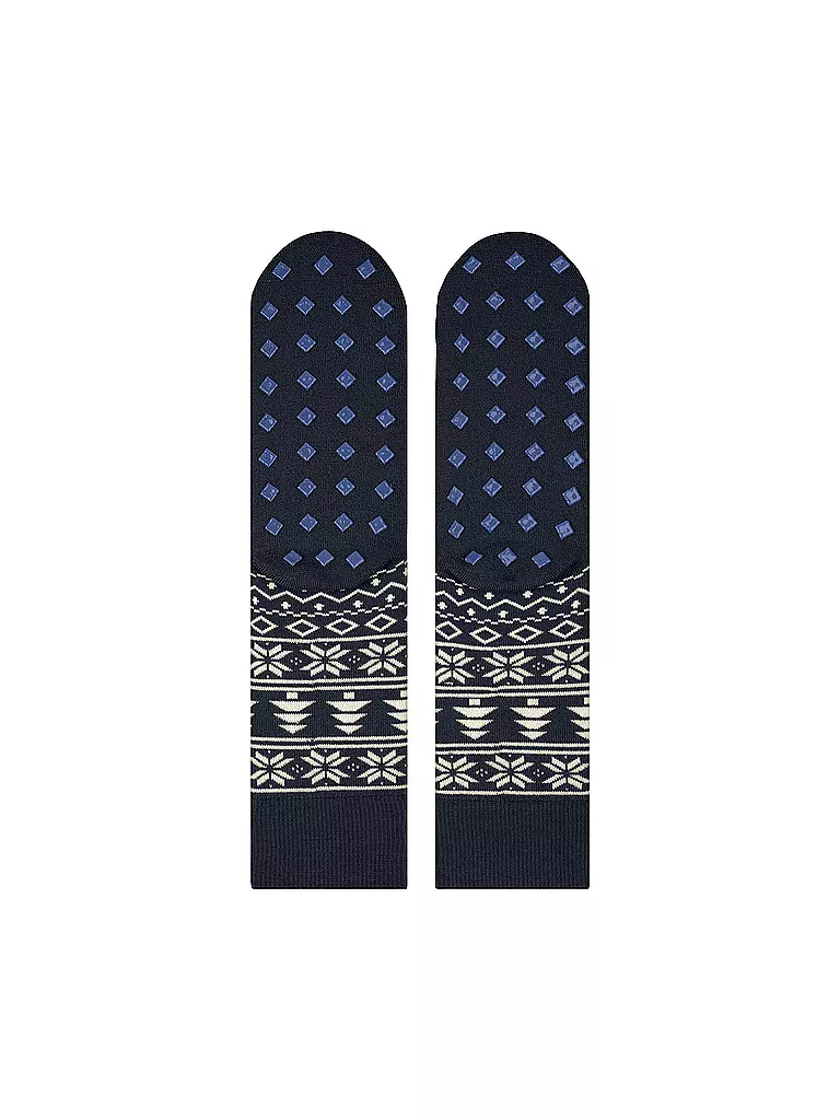 BURLINGTON | Socken X-Mas Fair Isle 40-46 | blau