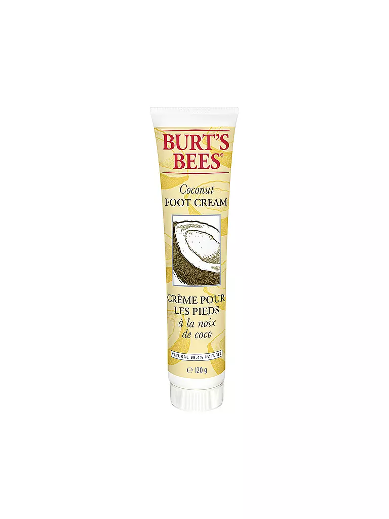 BURT'S BEES | Foot Cream "Coconut" 120g | transparent