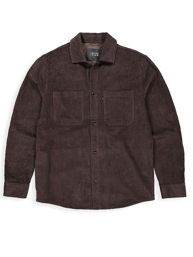 BUTCHER OF BLUE Overshirt COLBY braun | L