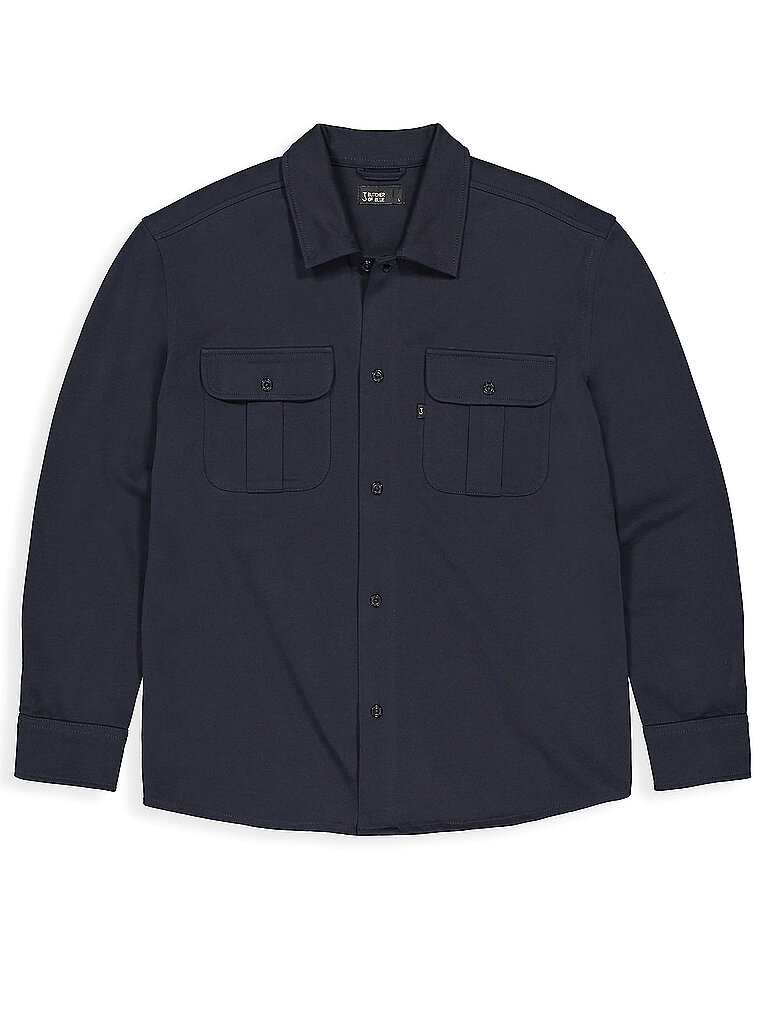 BUTCHER OF BLUE Overshirt PHIL blau | L