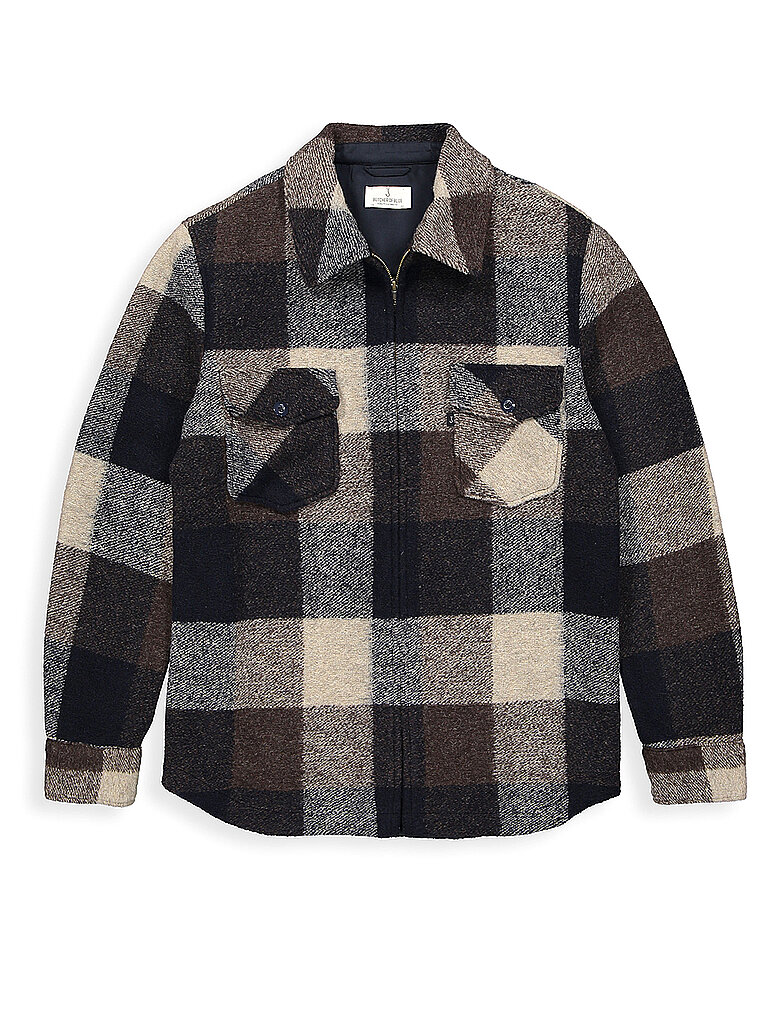 BUTCHER OF BLUE Overshirt VANCE braun | L