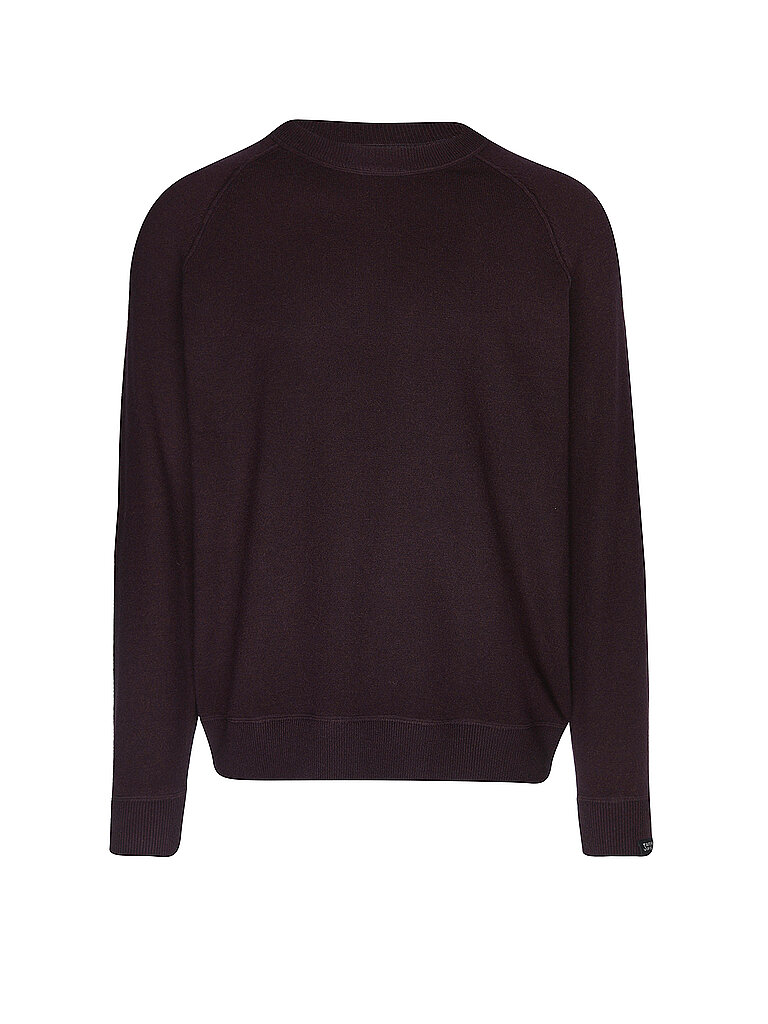 BUTCHER OF BLUE Sweater CLIFDEN dunkelrot | L