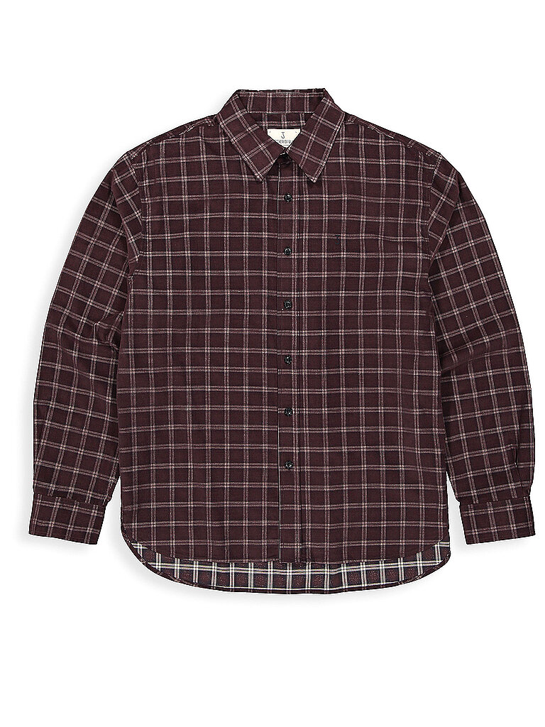 BUTCHER OF BLUE Hemd dunkelrot | XL