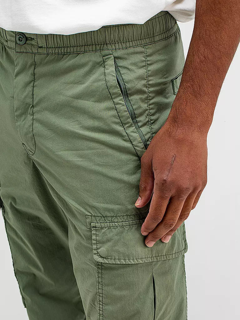 BUTCHER OF BLUE | Cargohose Slim Fit TRISTAN | grau