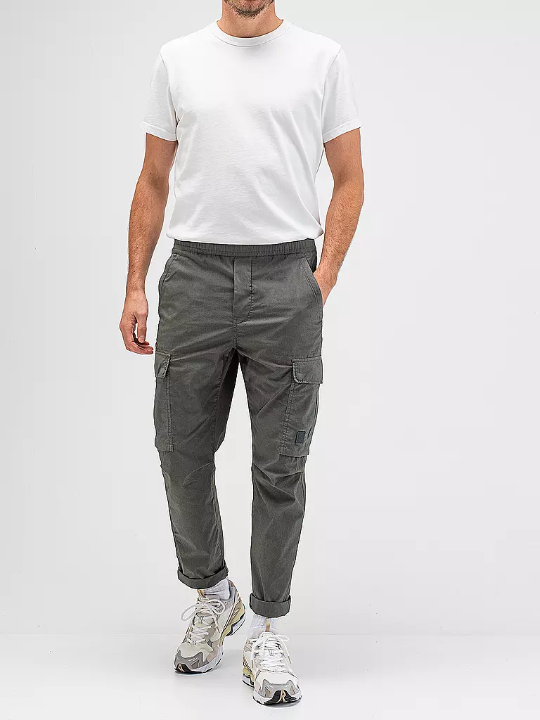 BUTCHER OF BLUE | Cargohose Slim Fit TRISTAN | grau